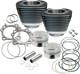 Kit Gros Al&eacute;sage S&s Cycle 95, Al&eacute;sage 3,875, Noir, Harley Twin Cam 1999-2006 910-0204