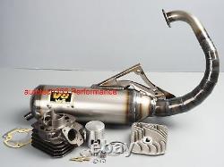 Kit gros alésage de performance 50mm 90cc cylindre + pot d'échappement pour Honda DIO 50 AF18E 1994