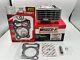 Kit Gros Cylindre Kawasaki Klx140 Klx150 Racing 66mm + Ensemble De Tête 66mm Dhl Express