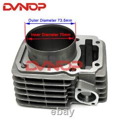 Kits de cylindre piston 233cc 70MM Big Bore pour Honda XR150 XR 150 CBF150 CRF150F