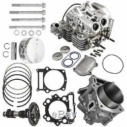 Niche 660cc Big Bore 9,11 Compression Cylindre Kit 2002-2008 Yamaha Grizzly 660