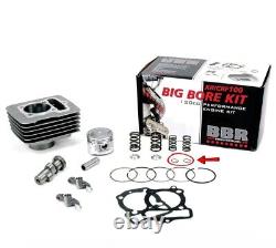 Nouveau kit Big Bore BBR XR/CRF100 120cc avec came