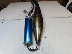 Pot d'échappement aftermarket pour scooter Yamaha Zuma 50cc 2003 (kit de gros alésage 70cc)