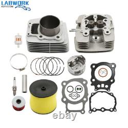 Pour 2000-2006 Honda Rancher TRX350 Kit Haut de Gamme Big Bore Cylinder Head Piston Kit
