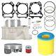 Pour 2000-2015 Suzuki Drz 400 434cc Kit Haut De Cylindre Piston Joint De Culasse Big Bore