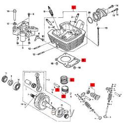 Pour Honda Crf150f Upgrade Crf 150 F Camshaft 64.5mm Big Bore Cylinder Piston Kit