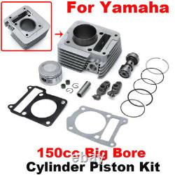 Pour Yamaha TTR125 Kit cylindre piston Big Bore 150cc Anneaux Upgrade Arbre à cames Bras