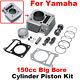 Pour Yamaha Ttr125 Kit Cylindre Piston Big Bore 150cc Anneaux Upgrade Arbre à Cames Bras