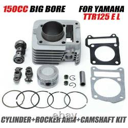 Pour Yamaha Ttr125 Ttr125e L 150cc Big Bore Cylinder Rocker Arm Camshaft Ring Kit