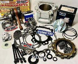 Raptor 660 Big Bore Stroker Crank Complete 102m Rebuilt Motor Engine Rebuild Kit<br/> <br/>Translate to French: Kit de reconstruction de moteur complet Raptor 660 Big Bore Stroker Crank 102m reconstruit