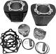 Révolution Performance 109 Kit Big Bore Black Monster Flat Pour Harley Evolution