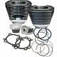 S & S Cycle 106 Moteur Big Bore Pistons Cylindres Kit Harley Softail Dyna Touring