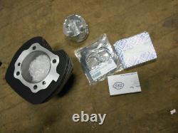 S&S Cycle 910-0204 Kit Big Bore 95in, Piston à un cylindre en finition noire poudre.