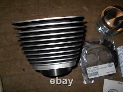 S&S Cycle 910-0204 Kit Big Bore 95in, Piston à un cylindre en finition noire poudre.