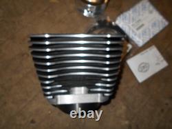 S&S Cycle 910-0204 Kit Big Bore 95in, Piston à un cylindre en finition noire poudre.