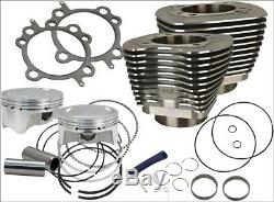 S & S Cycle 910-0481 Noir 98 CI Big Bore Kit Cylindre 9,81 Pour Harley 99-06