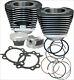 S & S Cycle 97 Ci Big Bore Kit Cylindre Noir 9,71 Compression 99-06 Harley