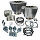 S & S Ss Cycle Argent Big Bore Kit Hooligan 1200 1250cc Harley Sportster 2000-2020