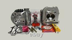 Scooter gy6 150cc 63mm FORGED big bore cylinder combo kit 180cc BIG VALVES	 	<br/> Scooter gy6 150cc 63mm Kit cylindre big bore FORGED combo 180cc GRANDES SOUPAPES
