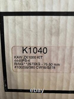 Wiseco, kit Kawasaki ZX1000, K10040, 75,50 mm, kit big bore