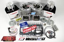 Yamaha Banshee ARES Cylindres 68mm Pistons Wiseco Kit Big Bore Style Athena