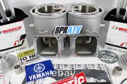 Yamaha Banshee ARES Cylindres 68mm Pistons Wiseco Kit Big Bore Style Athena
