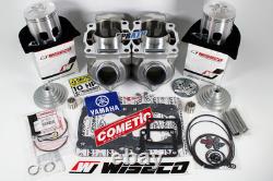Yamaha Banshee ARES Cylindres 68mm Pistons Wiseco Kit Big Bore Style Athena