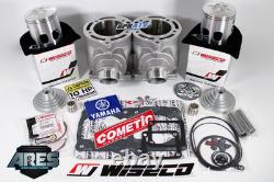 Yamaha Banshee ARES Cylindres 68mm Pistons Wiseco Kit Big Bore Style Athena