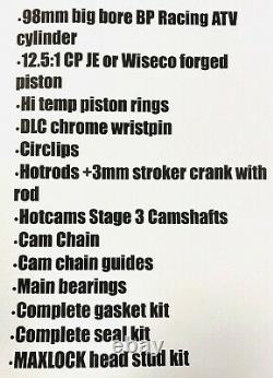 Yfz450 Yfz 450 Big Bore Stroker 500cc Kit Moteur Complet Hotcams Guides